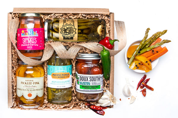 Offbeat Pickle Box // Gourmet Pickle Gifts and Kits //