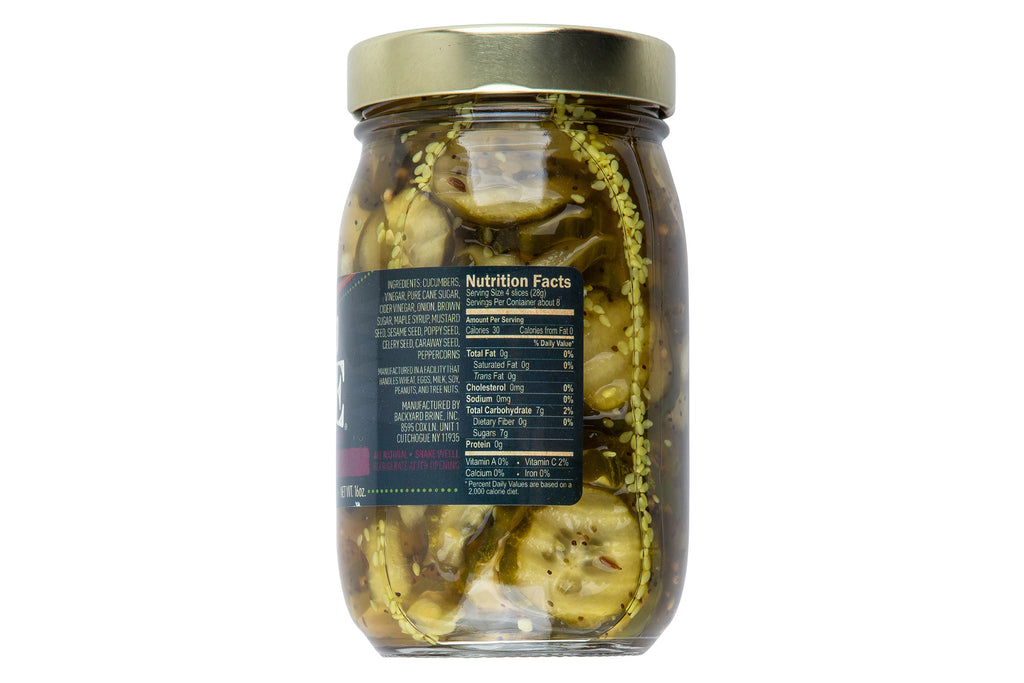 Everything Bagel Pickles by Backyard Brine in Cutchogue, New York // Gourmet Pickles //
