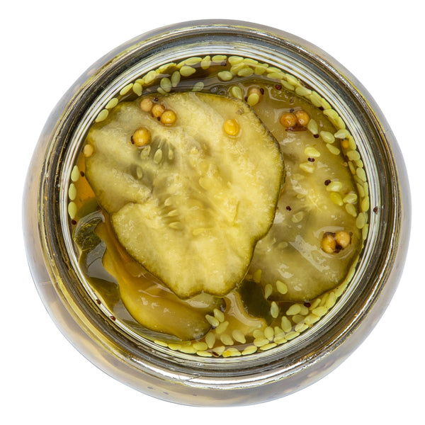 Everything Bagel Pickles by Backyard Brine in Cutchogue, New York // Gourmet Pickles //