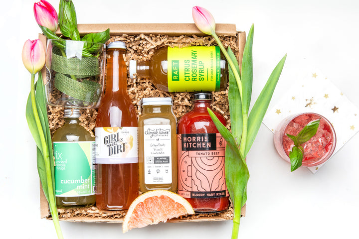 Sunshine In A Glass // Send A Drink Cheerful Cocktail Kit Gift