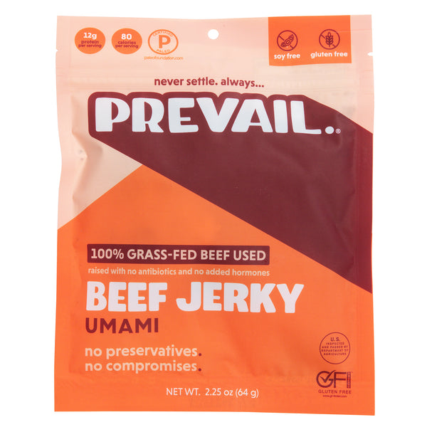 Umami Beef Jerky made by Prevail Jerky in Chicago, IL // Artisanal Jerky //