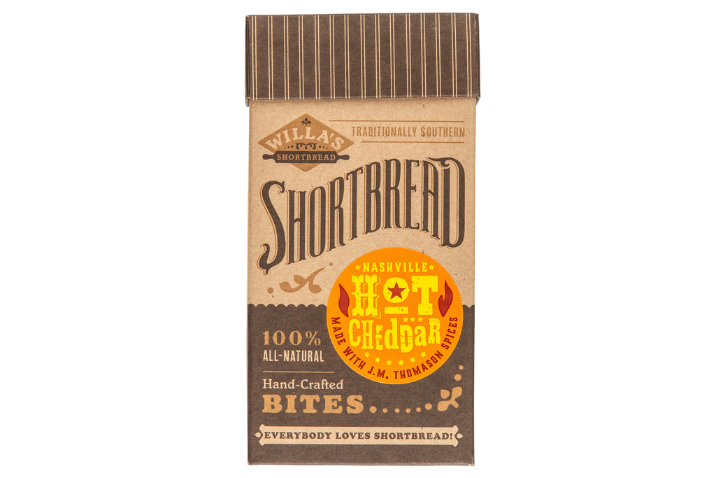 Spicy Cheddar Shortbread Coins by Willa's Shortbread in Goodlettsville