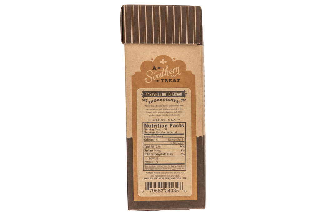 Spicy Cheddar Shortbread Coins by Willa's Shortbread in Goodlettsville